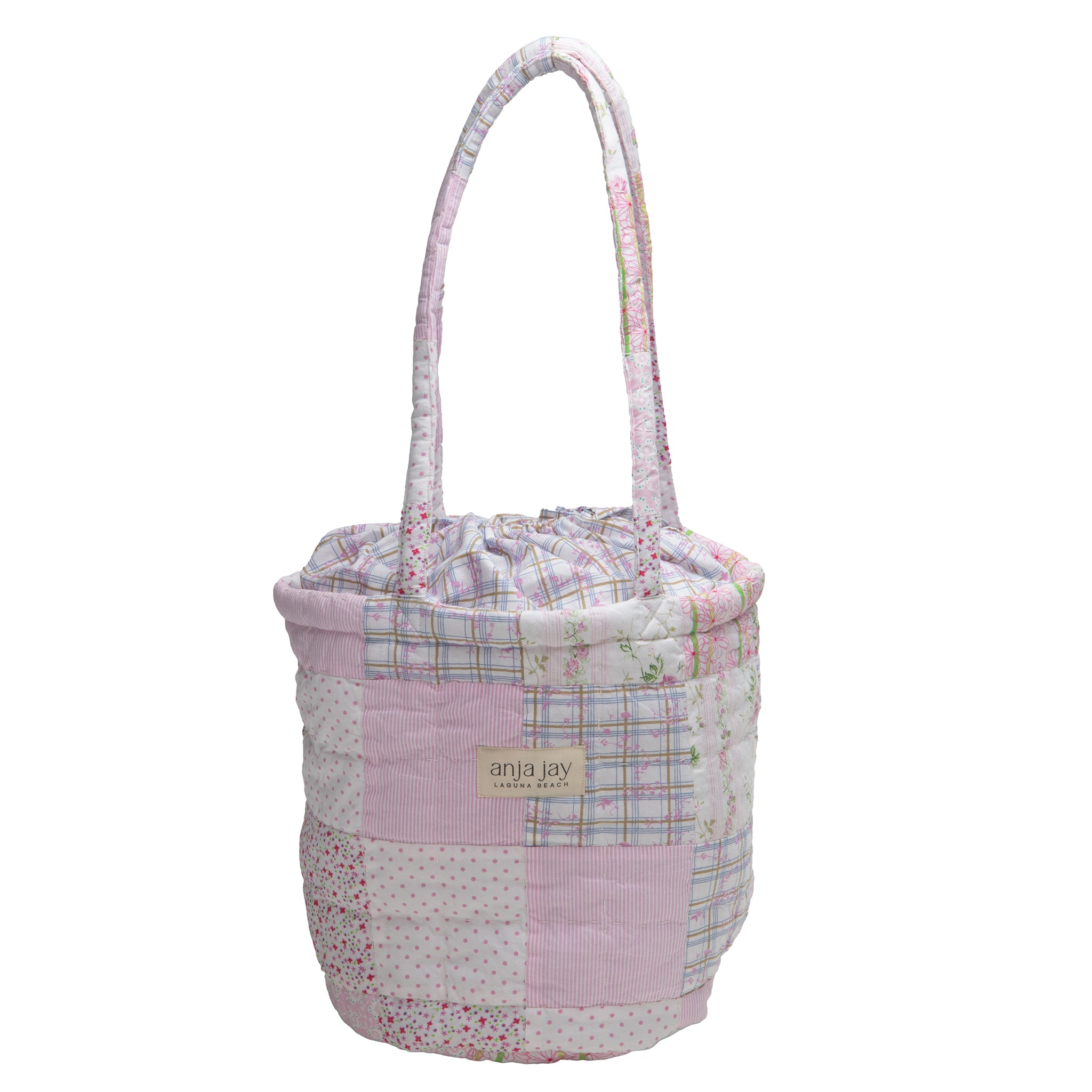 Draw String Bag, Pretty in Pink – Anja Jay